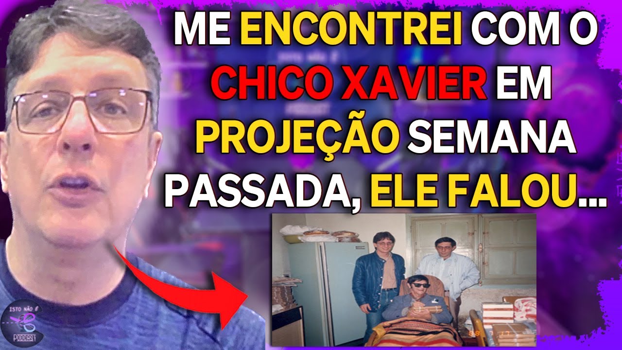 GERALDINHO CONTA QUE AINDA FALA COM CHICO XAVIER - CORTES