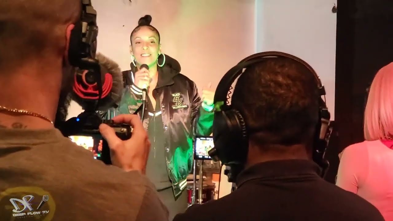 Behind the scenes shooting Blackbyrd ENT variety show 'Da Kick Back' Tuesdays 7pm