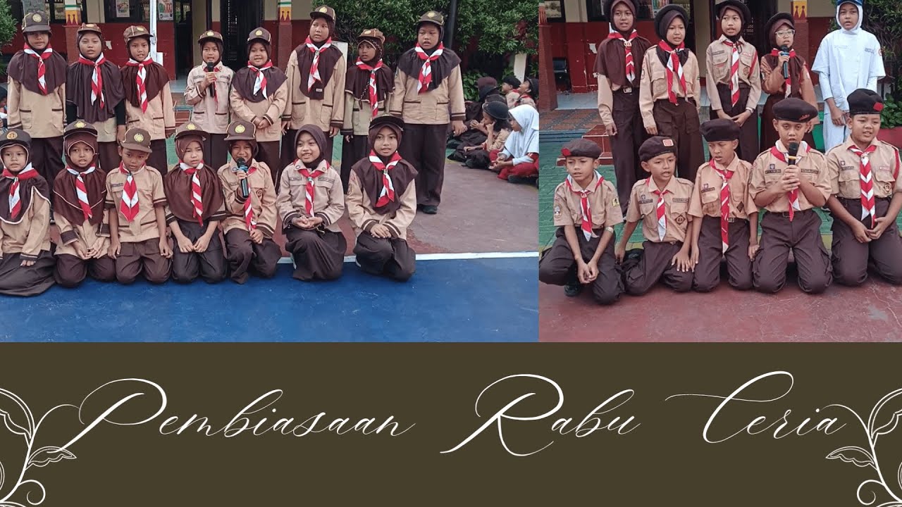 Pembiasaan Rabu Ceria SDN GROGOL 01