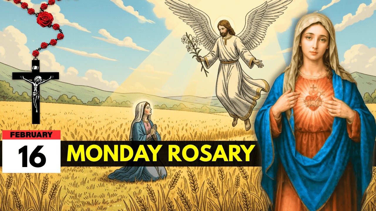 Holy Rosary Monday Joyful Mysteries | February 16, 2026 | Openness to the Holy Spirit