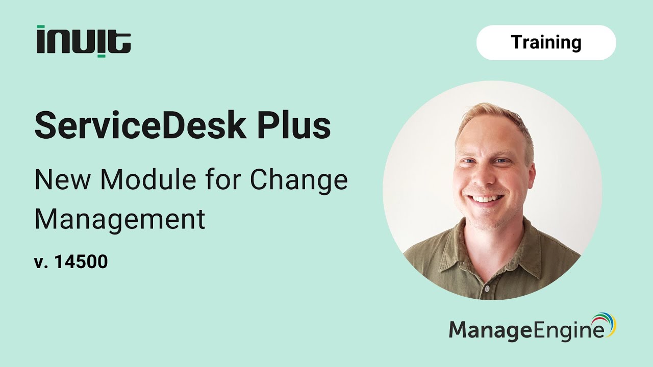 [TRAINING] New Change Module in ServiceDesk Plus (ENGLISH)