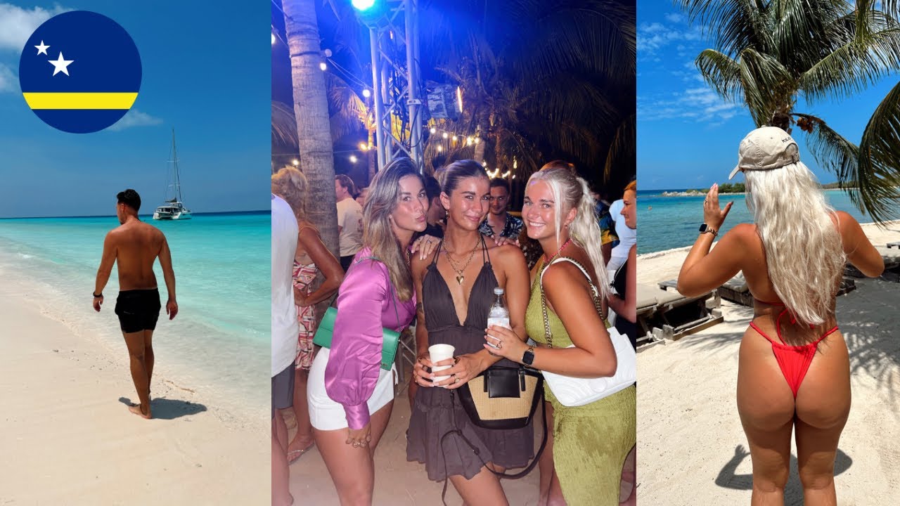 KLEIN CURAÇAO IS PRACHTIG!🏖️🇨🇼FEESTEN BIJ ZANZIBAR🎊☀️KOKO’S BEACH!🏖️