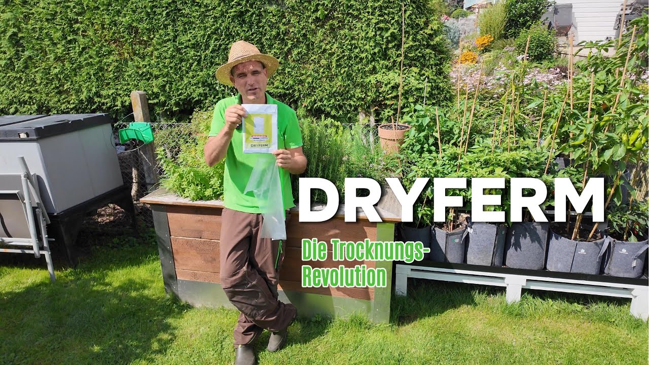 Kr&auml;uter einfach trocknen 🌱 | Dryferm Trocknungst&uuml;ten im Praxistest&ldquo;Teil 1