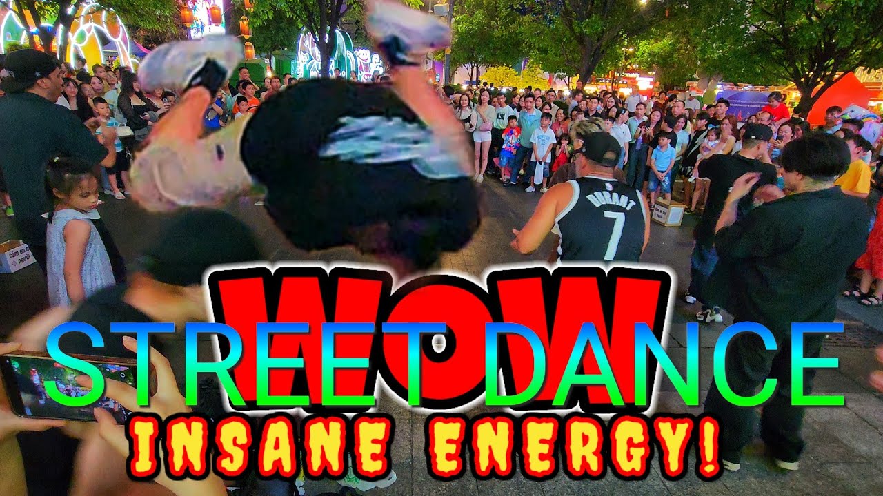 INSANE Street Dancers Take Over Nguyen Hue Flower Street 2026 | 4K Saigon Lunar New Year
