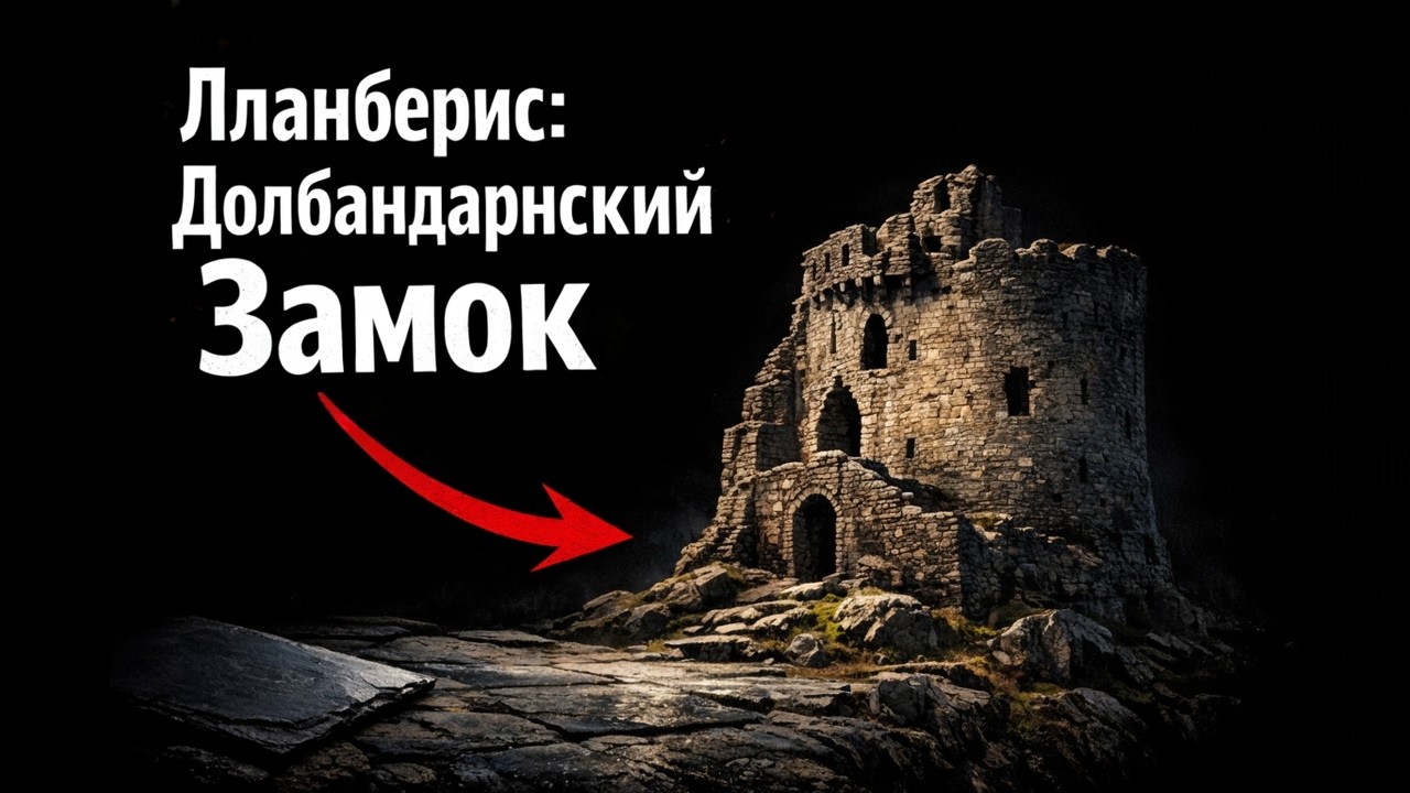 Прогулка по Лланберису: Долбандарнский Замок и Разработка сланца