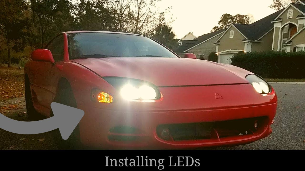 How to install LEDS in a 3000GT
