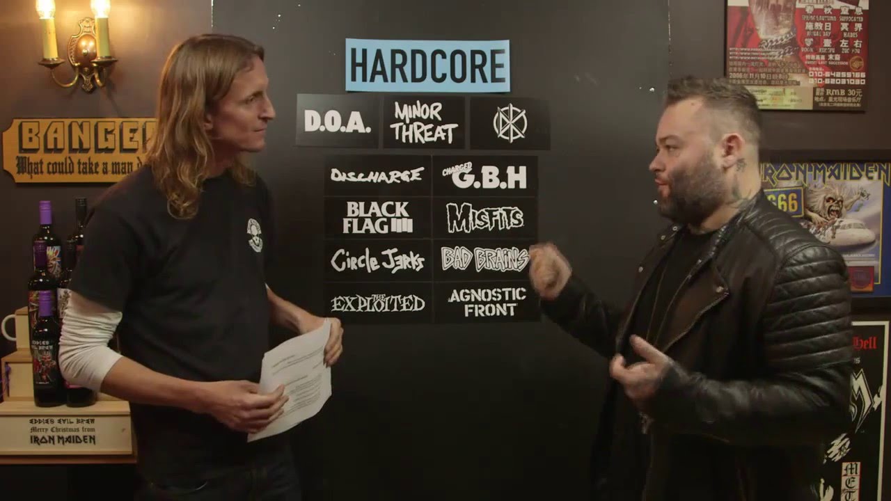 HARDCORE bands debate with Wade MacNeil from alexisonfire/Gallows | LOCK HORNS (live stream archive)