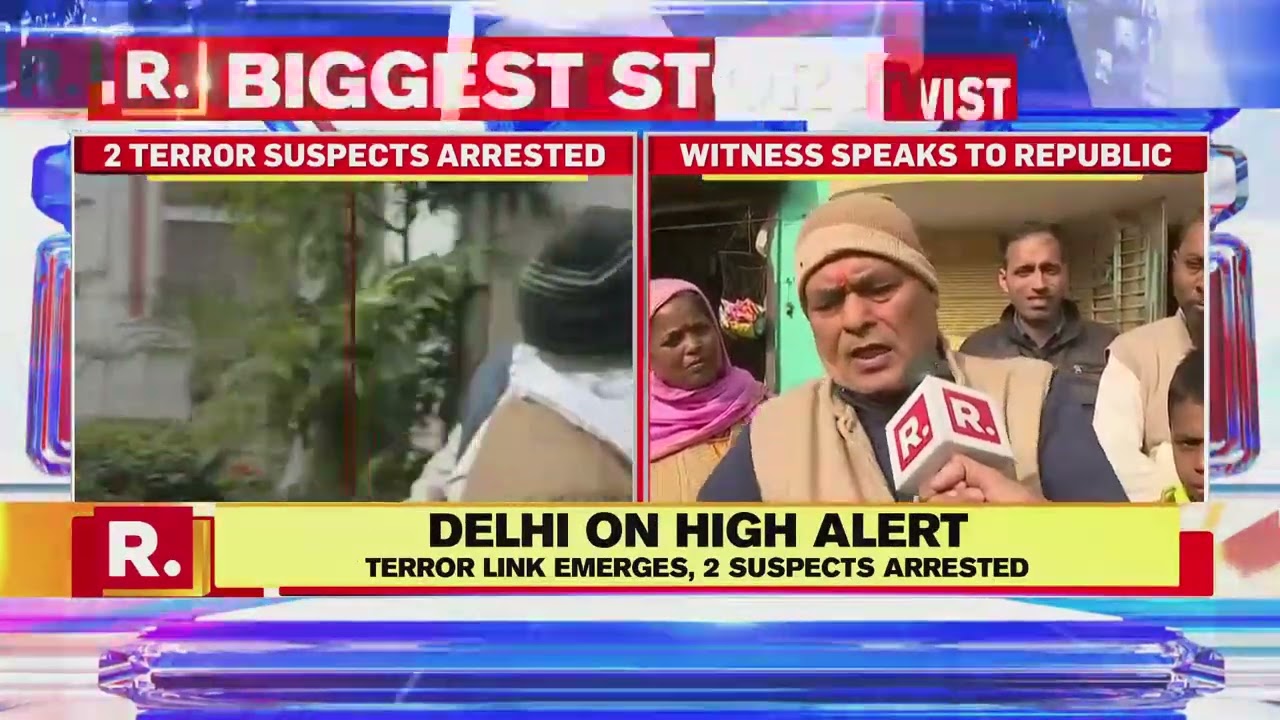 Delhi Terror Plot: Police Recover Chopped Body from Bhalswa Drain after 2 suspects arrested