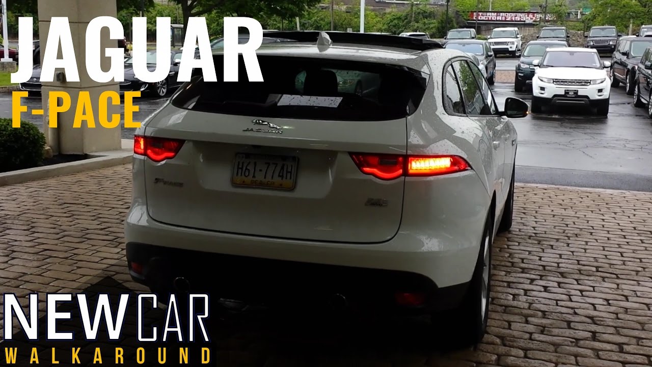 2017 Jaguar F-PACE In Depth Walkaround ,Start Up, Interior ,Exterior ,Trunk & Engine