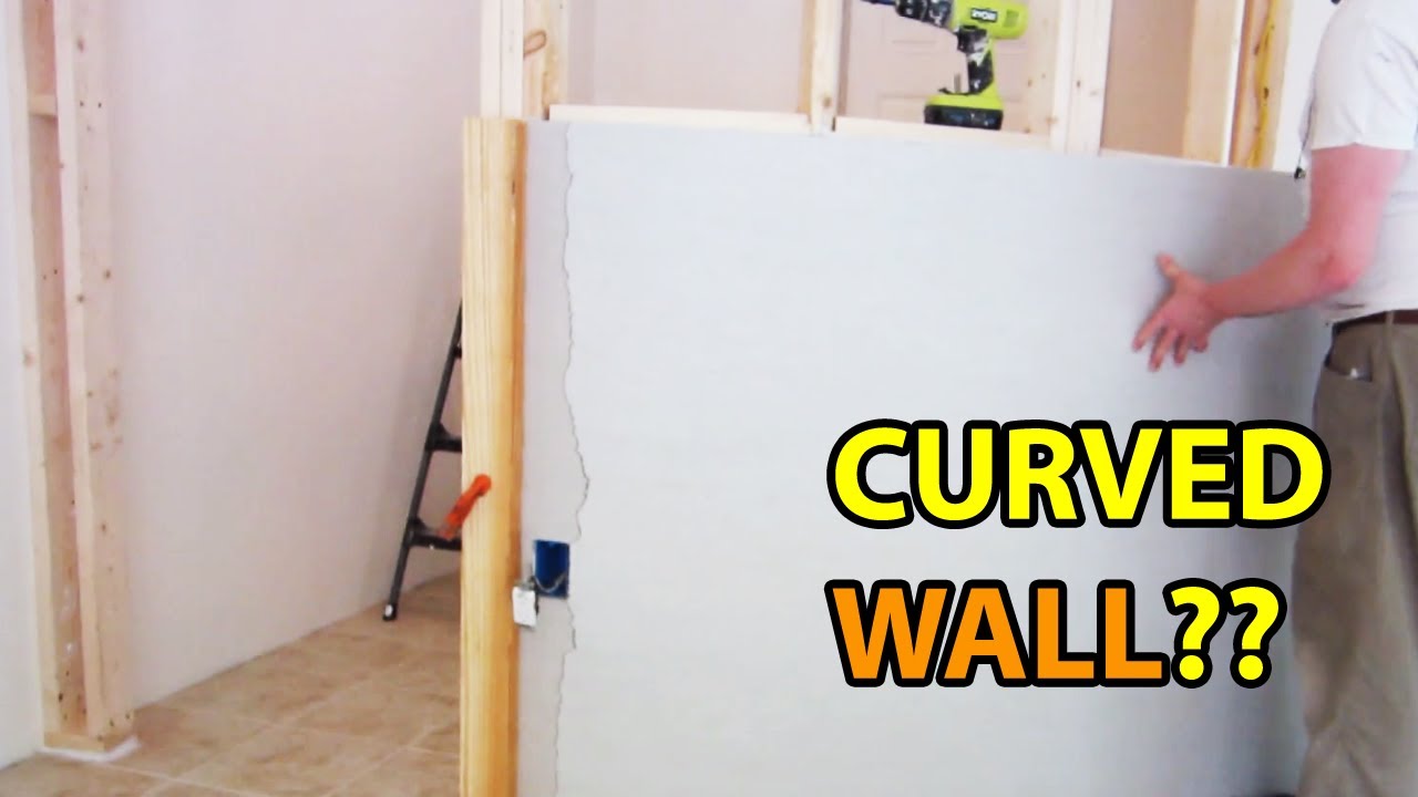How I built my first curved wall - spoiler, it turned out great!