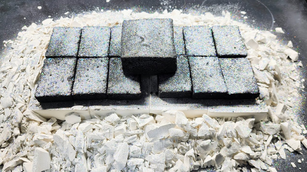 Chalk Shavings I Black Reforms I  Fresh Blocks | ASMR I Oddly Satisfying #asmr #fyp #oddlysatisfying