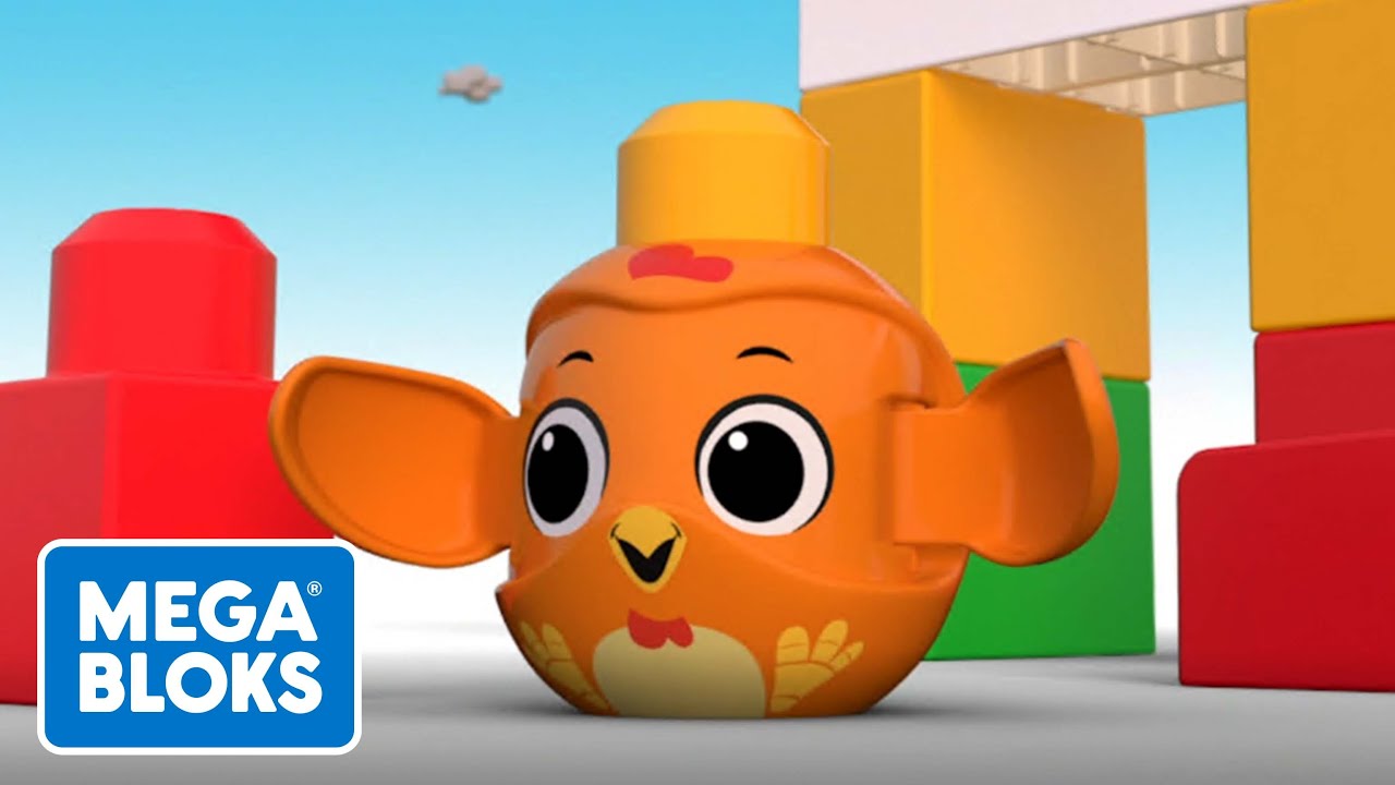 Mega Bloks™ -  Can Chickens Fly? | 1 hour | Cartoons For Kids | Fisher-Price