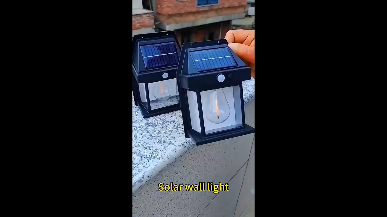 don't ever worry about solar Wall Lamp Human body sensing Solar Garden Light again. here's how.