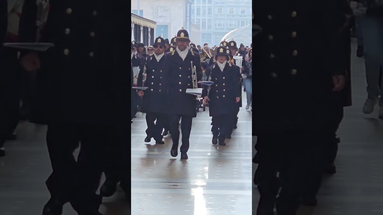 Galleria Vittorio Emanuele II° Banda Musicale della Polizia Locale di Milano