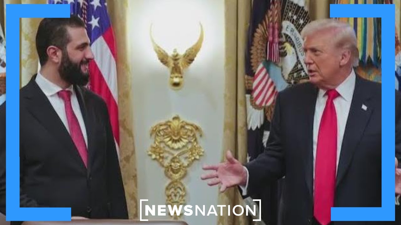 Trump 'absolutely cannot' trust Syrian President Ahmed al-Sharaa | Elizabeth Vargas Reports