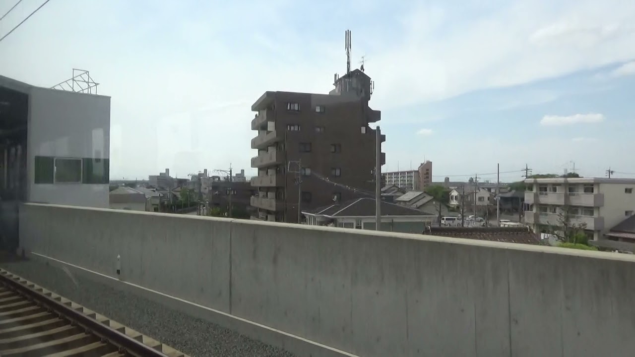 近鉄1000系　モ1004　近鉄名古屋線普通近鉄名古屋⇒伊勢中川間の車窓