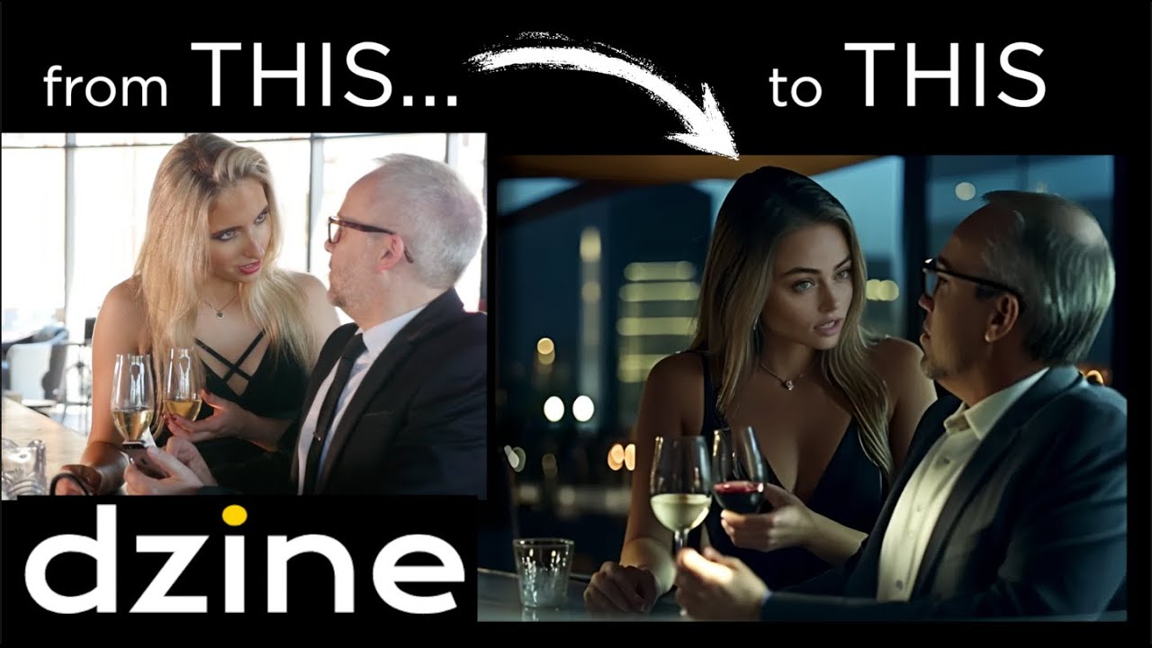 How to Edit a First Frame for Video Restyling: Dzine Tutorial