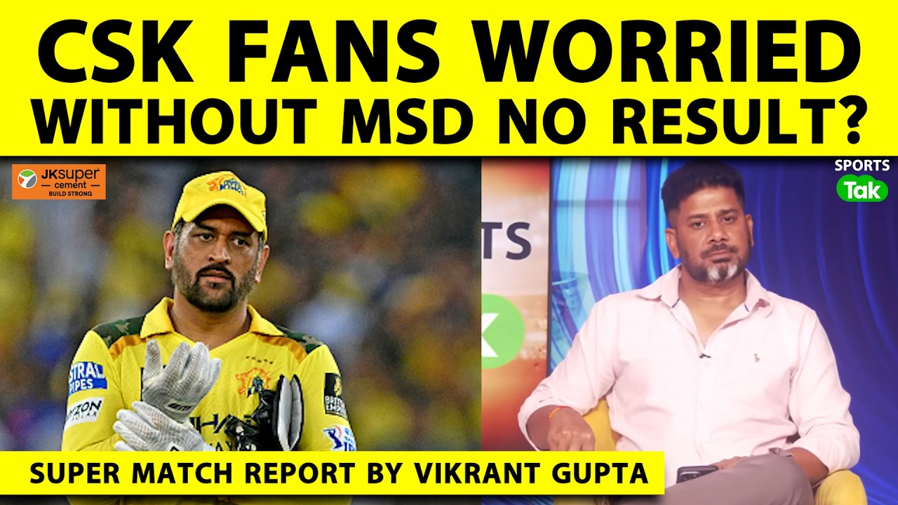 🔴VIKRANT GUPTA &lsquo;SUPER&rsquo; MATCH REPORT: Vaibhav Sooryavanshi Shows He&rsquo;s Destined for Greater Future,...