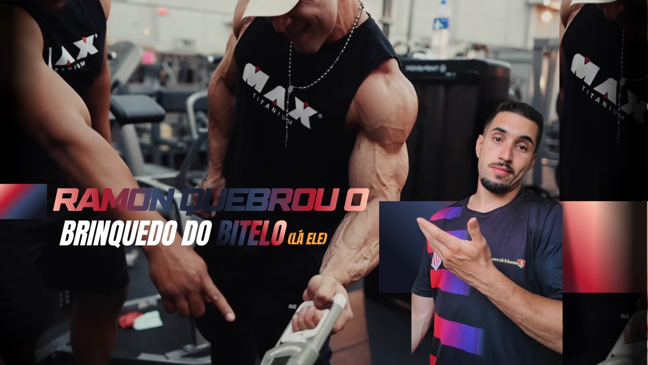 REACT - RAMON BUGANDO A MAQUINA DO BITELO + LEG DAY