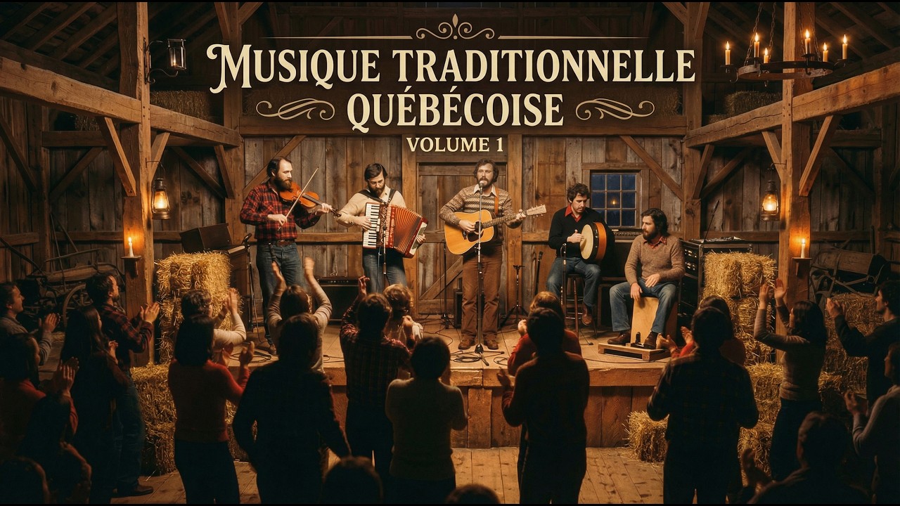 1 Heure de Chansons Traditionnelles Québécoises 2026 | 18 Classiques du Folklore Canadien-Français