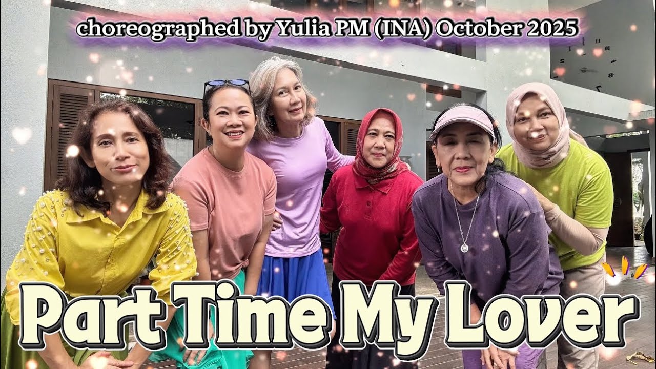 PART TIME MY LOVER Linedance choreographer Yulia PM (INA) demo by Happy Giriloka LD