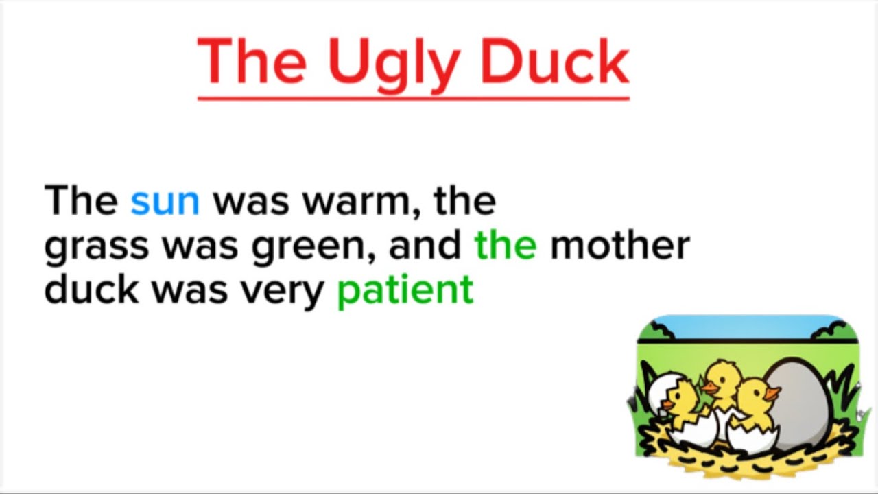 Learn English With Story The Ugly Duck ⭐️I Level 3 English Listening & Speaking Practice