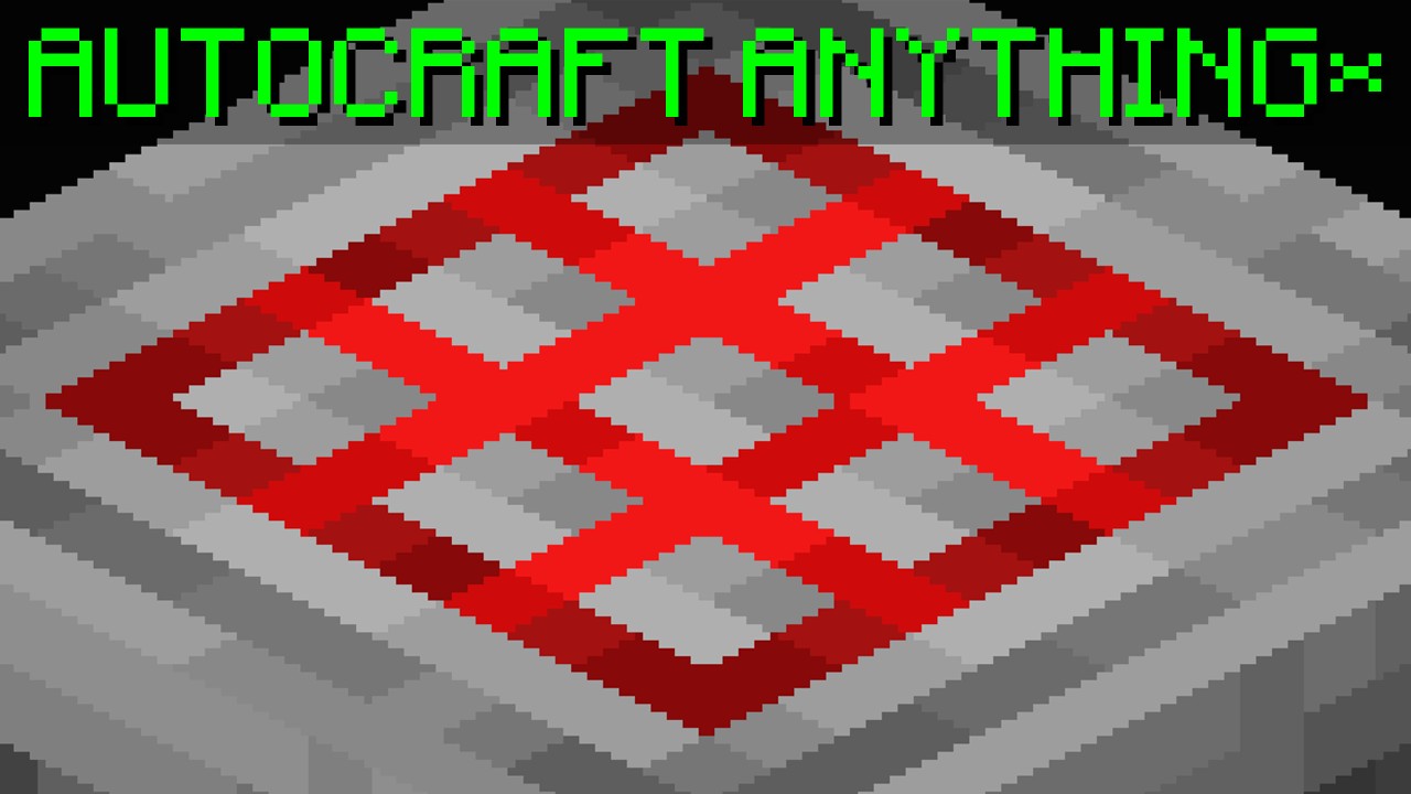 Minecraft 1.21 | Простая автоматизация крафта | Универсальный модуль крафтера (обучение)
