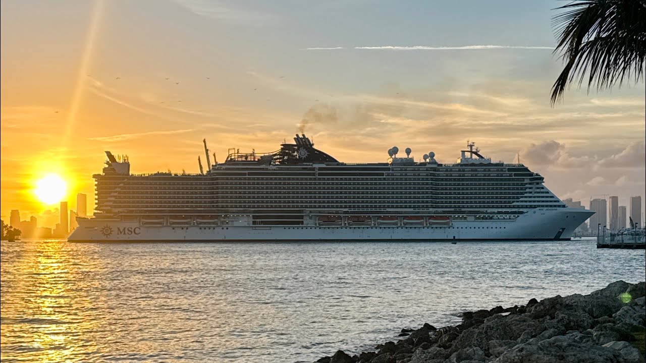 MSC Seaside Backs out of Miami!!