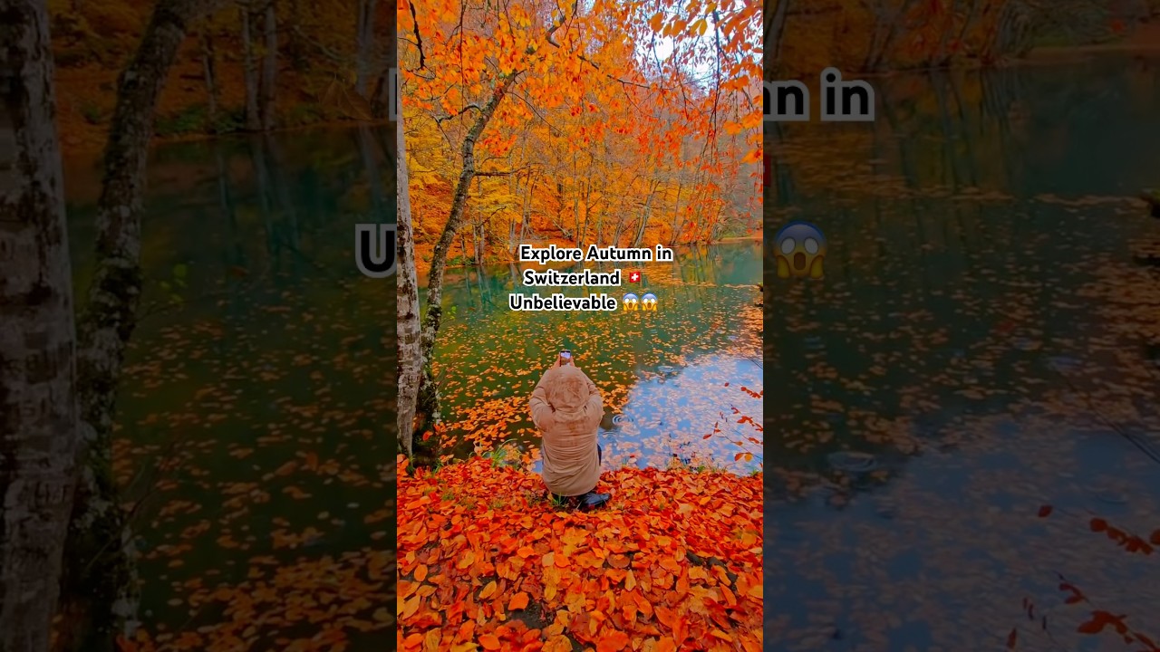 🍂 Dare to Explore Autumn in Switzerland 🇨🇭 | Swiss Alps, Scenic Trains & Fall Colors 2025