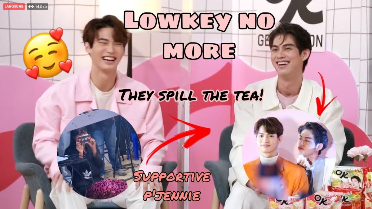 Lowkey no more for BrightWin + P’Jennie spills some tea😳♥️ ENGSUB