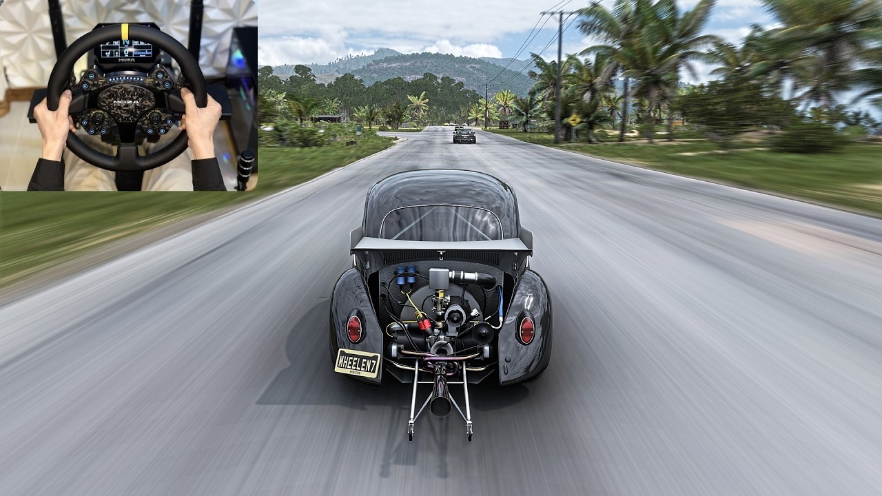 569HP Volkswagen Beetle Forza Edition |Racing The Goliath Forza horizon 5 |Steering Wheel Gameplay
