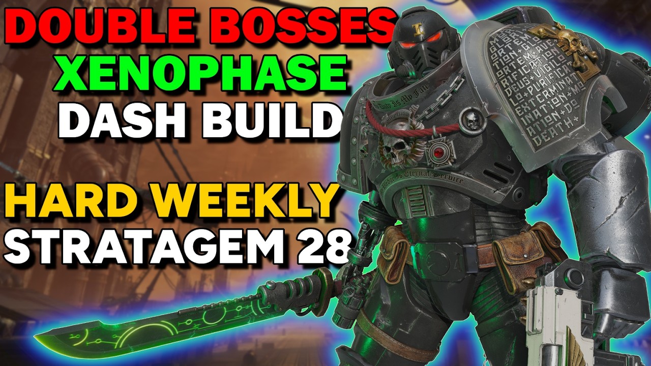 Lone Assault CUTS Down DOUBLE Bosses In Weekly Stratagem 28 - True Solo Hard | Space Marine 2