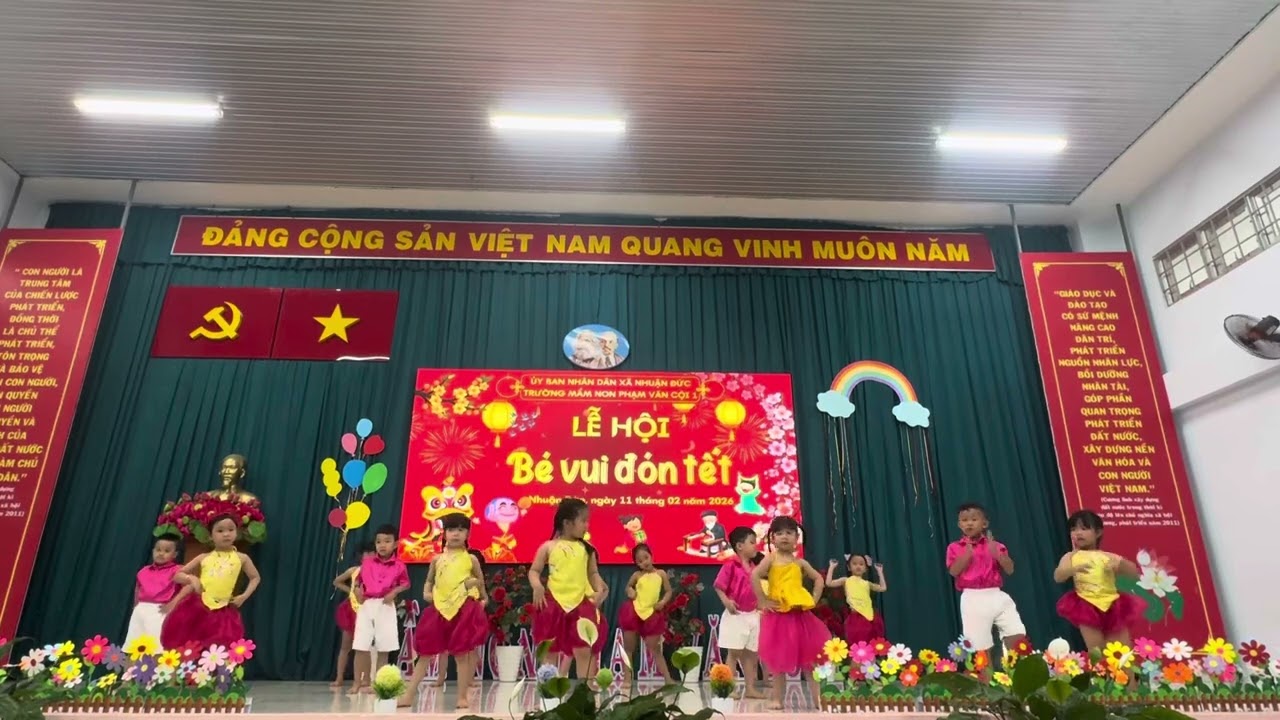 BÉ ĐÓN TẾT SANG - TDNĐ KHỐI CHỒI (2025-2026)