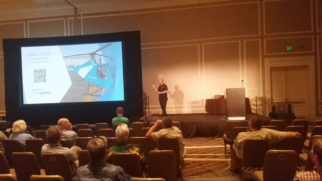 [Flightsimexpo 2019] Discovering Helicopter Simulation - Get To Dah Choppa...