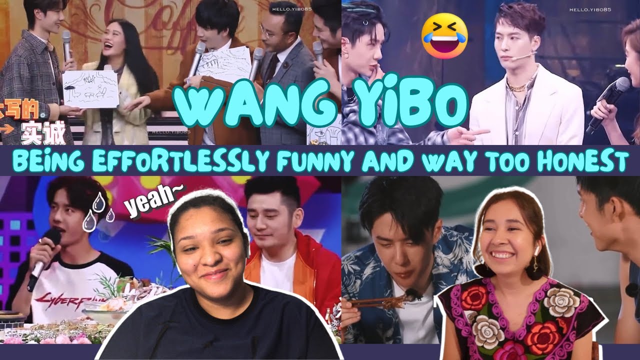 WANG YIBO 王一博 BEING EFFORTLESSLY FUNNY AND WAY TOO HONEST | REACTION