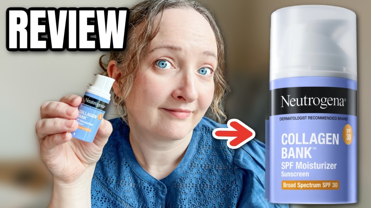 Этот меня удивил. Увлажняющий крем NEUTROGENA Collagen Bank SPF30 (новинка 2025 года)