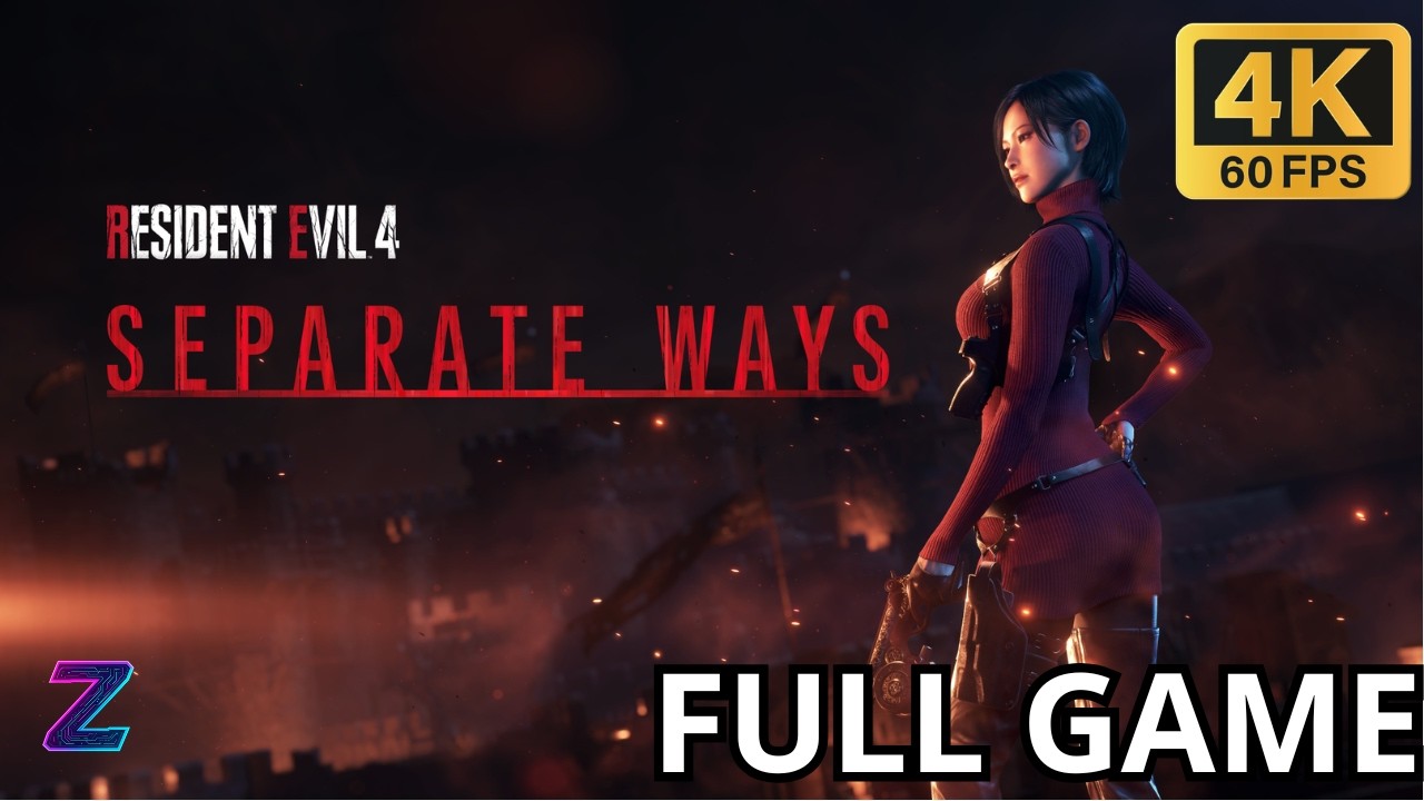 Separate Ways DLC Resident Evil 4 Remake | Gameplay 4K 60FPS | Español latino | sin comentarios