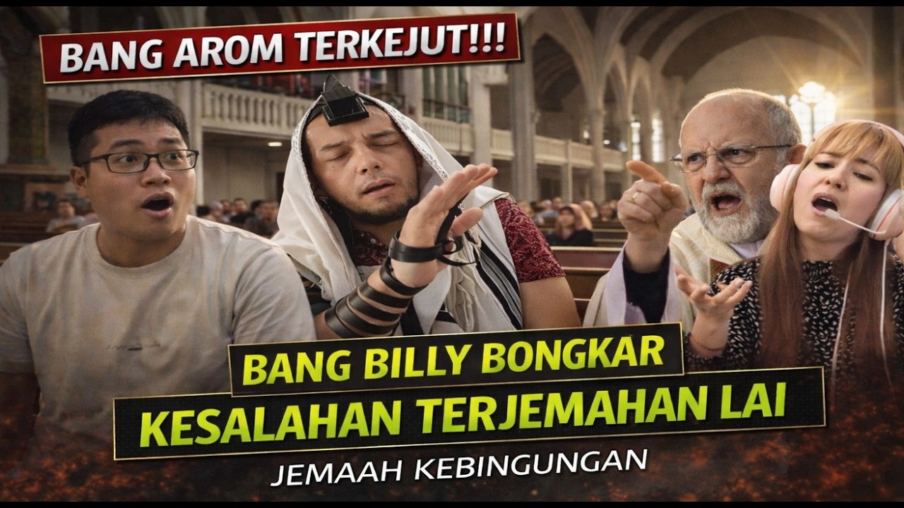 BANG AROM TERKEJUT‼️BANG BILLY PRAKTISI YAHUDI BONGKAR KESALAHAN TERJEMAAHAN LAI