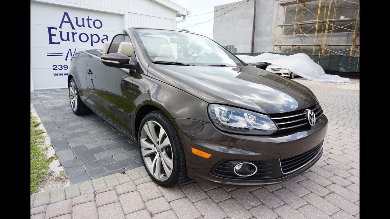 The Volkswagen Eos, Oddly, Has The Best Folding Hard Top - Full Review of 2013 VW Eos by Bill