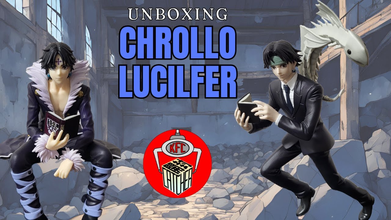 UNBOXING ACTION FIGURE BANPRESTO & FURYU HUNTER X HUNTER CHROLLO LUCILFER!!!