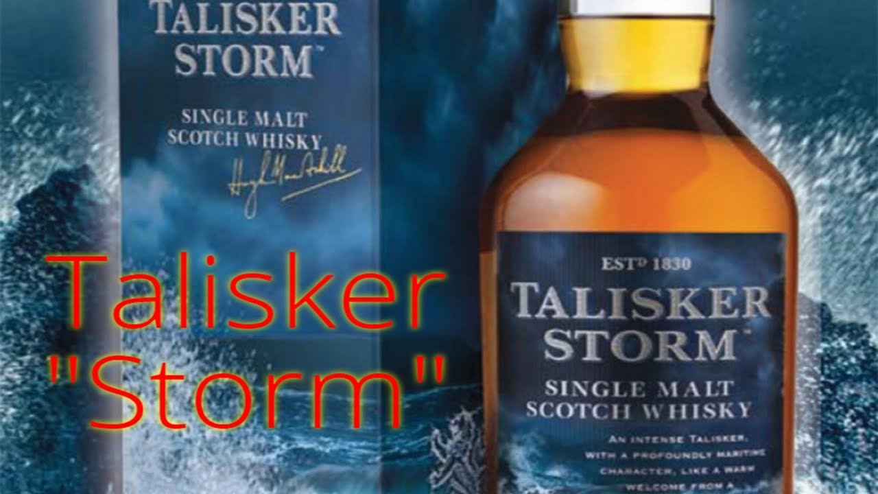 Виски Talisker Storm  Виски с острова Skye Обзор и дегустация Виски от Коктейль Тв