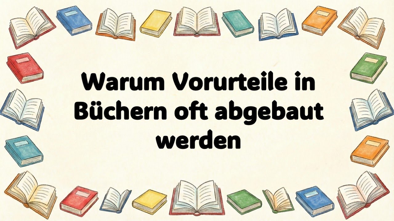 Warum Vorurteile in Büchern oft abgebaut werden