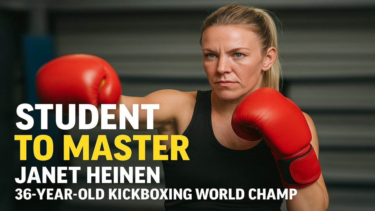 From Mom to World Champ: Janet Heinen’s Kickboxing Journey with FitLine🥇