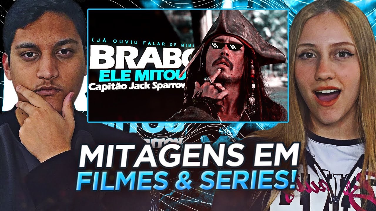 REACT - LITERALMENTE AS MELHORES MITAGENS EM FILMES E SÉRIES PARTE 2 - NoirZ