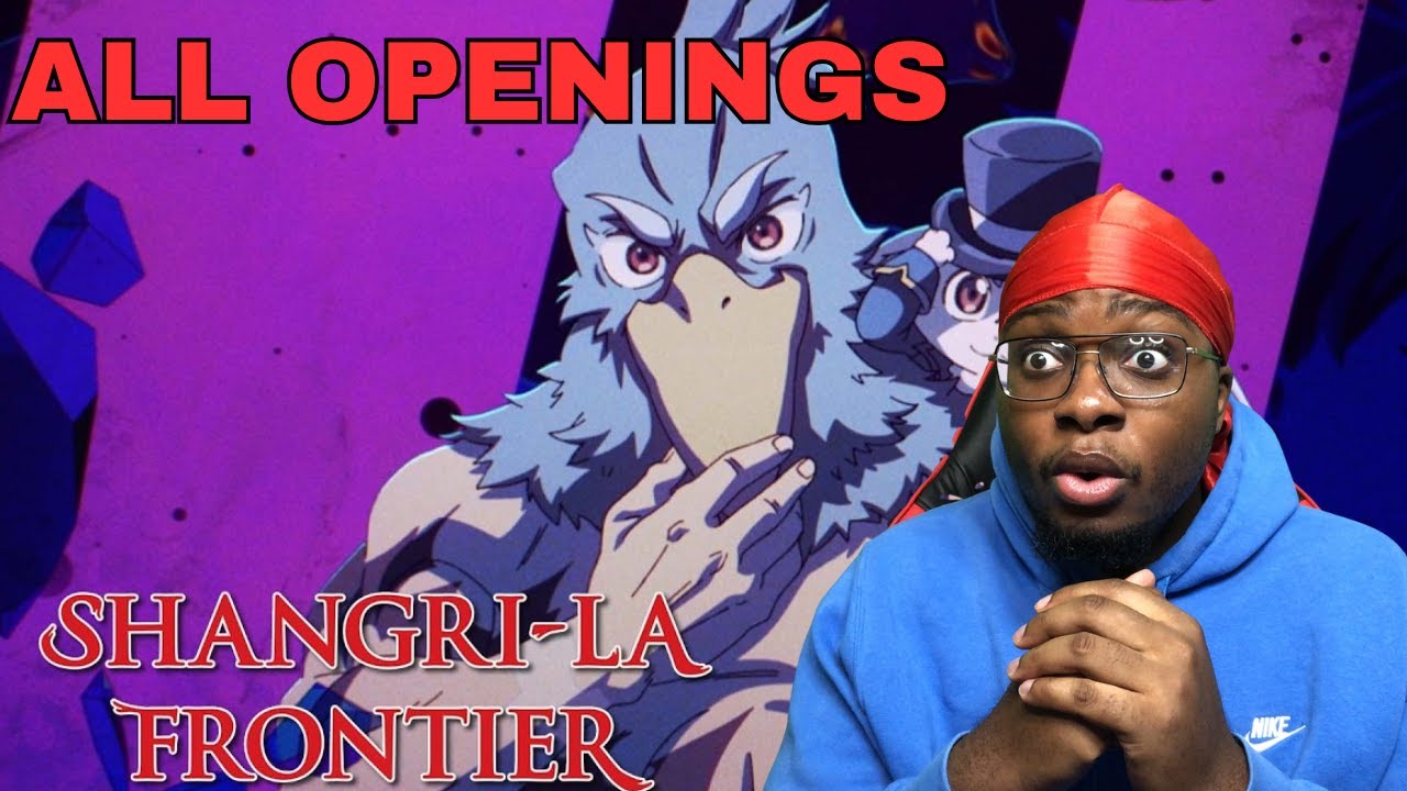Non Anime Fan Reacts To Shangri-La Frontier All Openings (1-4)