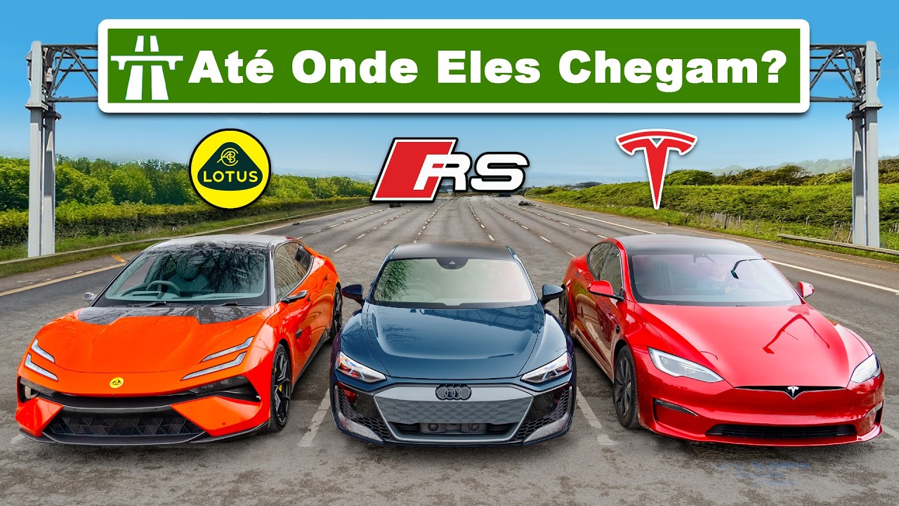 Dirigi esses NOVOS carros elétricos até eles MORREREM!