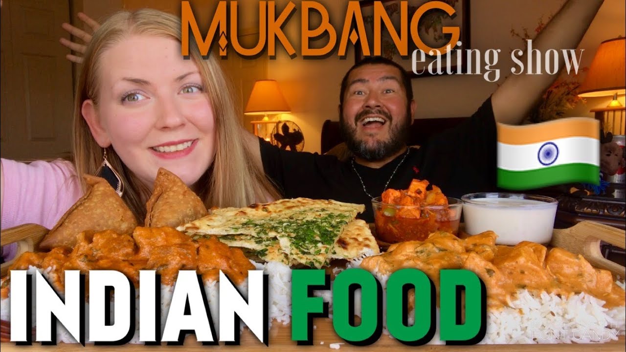 MUKBANG INDIAN FOOD!!! with Dolcefoodie!