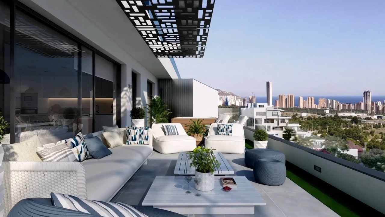 3 Bed 3 Bath Penthouse For Sale in Finestrat