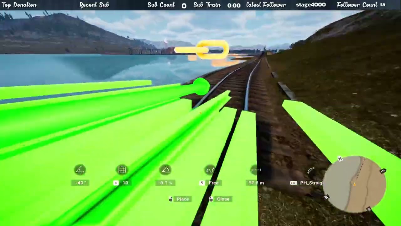 Running Some Loads Fixing Track and Chilling.
