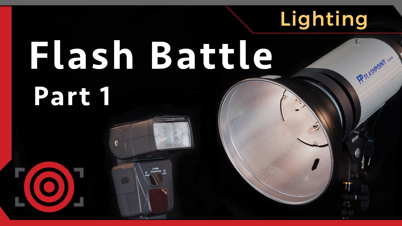 Speedlights vs Studio Strobes?  Which flash is better and why?  Strobist Photography Tutorial #2